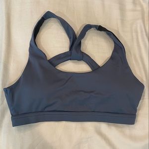Grey Cross Cross Bra!